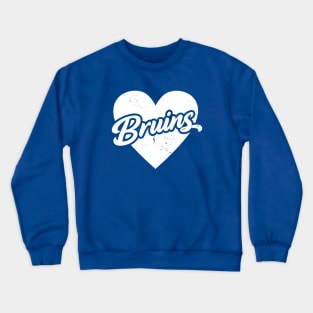 Vintage Bruins School Spirit // High School Football Mascot // Go Bruins Crewneck Sweatshirt